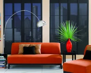 Panel Track window treatment, example 2